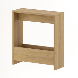 Τραπεζάκι βοηθητικό Simpi  χρώμα sapphire oak 55x20x60εκ.