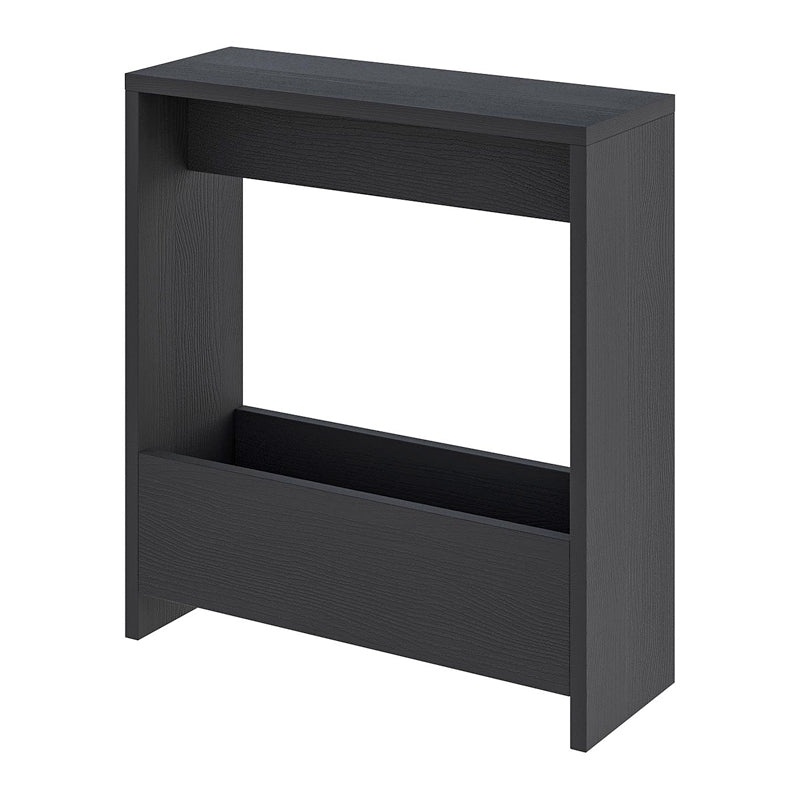 Τραπεζάκι βοηθητικό Simpi  χρώμα black wood 55x20x60εκ.