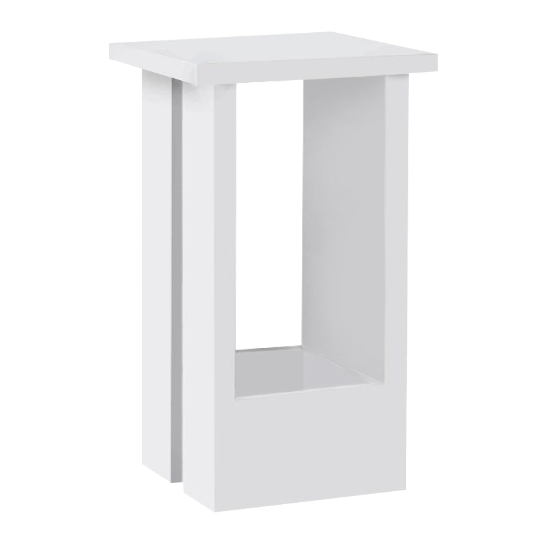 Τραπεζάκι βοηθητικό Tasos  χρώμα λευκό 30x30x50,3εκ.