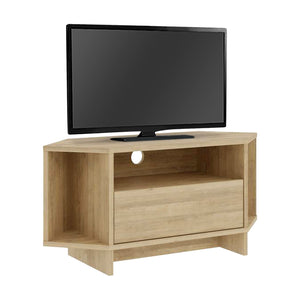 Έπιπλο τηλεόρασης γωνιακό Viva  χρώμα sapphire oak 95,7x35,4x45εκ.