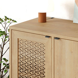Μπουφές Naive  χρώμα sapphire oak 80x40x80εκ.