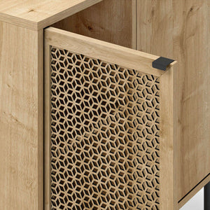 Μπουφές Naive  χρώμα sapphire oak 80x40x80εκ.