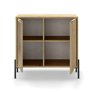 Μπουφές Naive  χρώμα sapphire oak 80x40x80εκ.