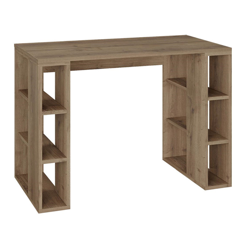 Γραφείο εργασίας Colmar  χρώμα ανοιχτό καρυδί 106x50x75εκ. - Pakobazaar