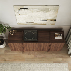 Μπουφές Dorma  χρώμα καρυδί milano 180x45x80,2εκ. - Pakobazaar