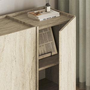 Μπουφές Dorma  χρώμα travertine 180x45x80,2εκ. - Pakobazaar