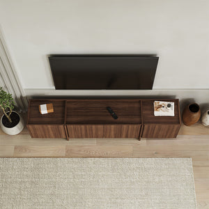 Έπιπλο τηλεόρασης Lowen  χρώμα καρυδί milano 180x35x46,2εκ. - Pakobazaar