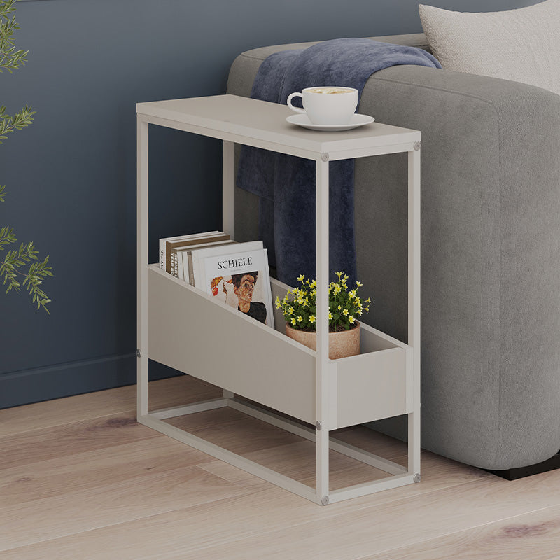 Τραπεζάκι βοηθητικό Lido  χρώμα sandstone 60x22x62εκ. - Pakobazaar