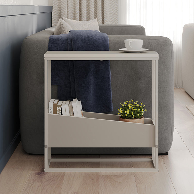 Τραπεζάκι βοηθητικό Lido  χρώμα sandstone 60x22x62εκ. - Pakobazaar