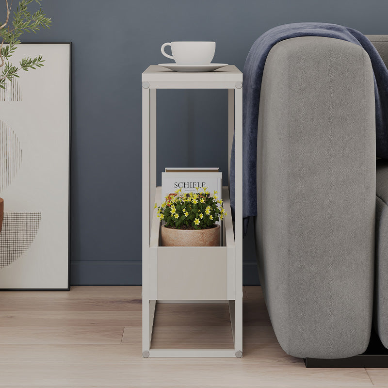 Τραπεζάκι βοηθητικό Lido  χρώμα sandstone 60x22x62εκ. - Pakobazaar