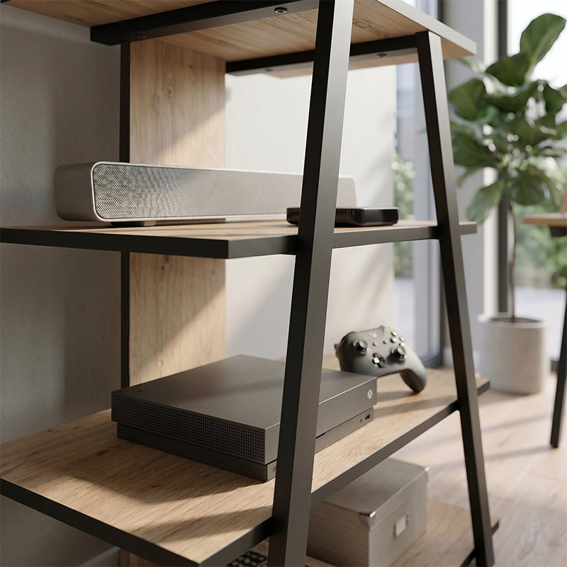 Έπιπλο τηλεόρασης Lyno  χρώμα sapphire oak 70,4x54x80εκ. - Pakobazaar