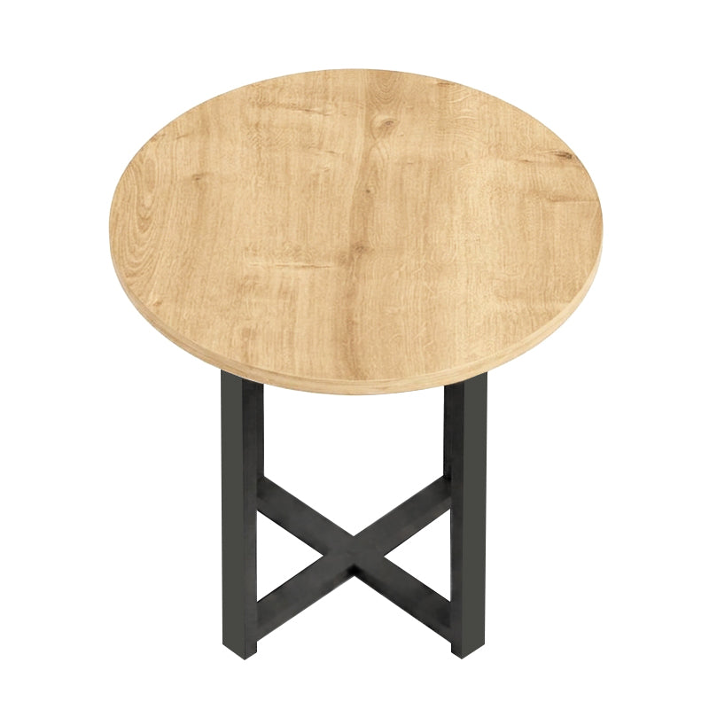 Τραπεζάκι βοηθητικό Mesa  χρώμα sapphire oak Ø45x50εκ. - Pakobazaar