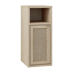 Κομοδίνο Inca  χρώμα light oak 25,2x32x60εκ. - Pakobazaar