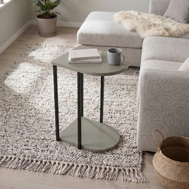 Τραπεζάκι βοηθητικό Roya  χρώμα ash green 41,5x32x56εκ. - Pakobazaar