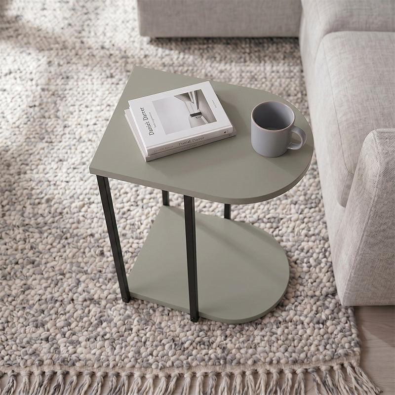 Τραπεζάκι βοηθητικό Roya  χρώμα ash green 41,5x32x56εκ. - Pakobazaar