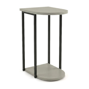 Τραπεζάκι βοηθητικό Roya  χρώμα ash green 41,5x32x56εκ. - Pakobazaar