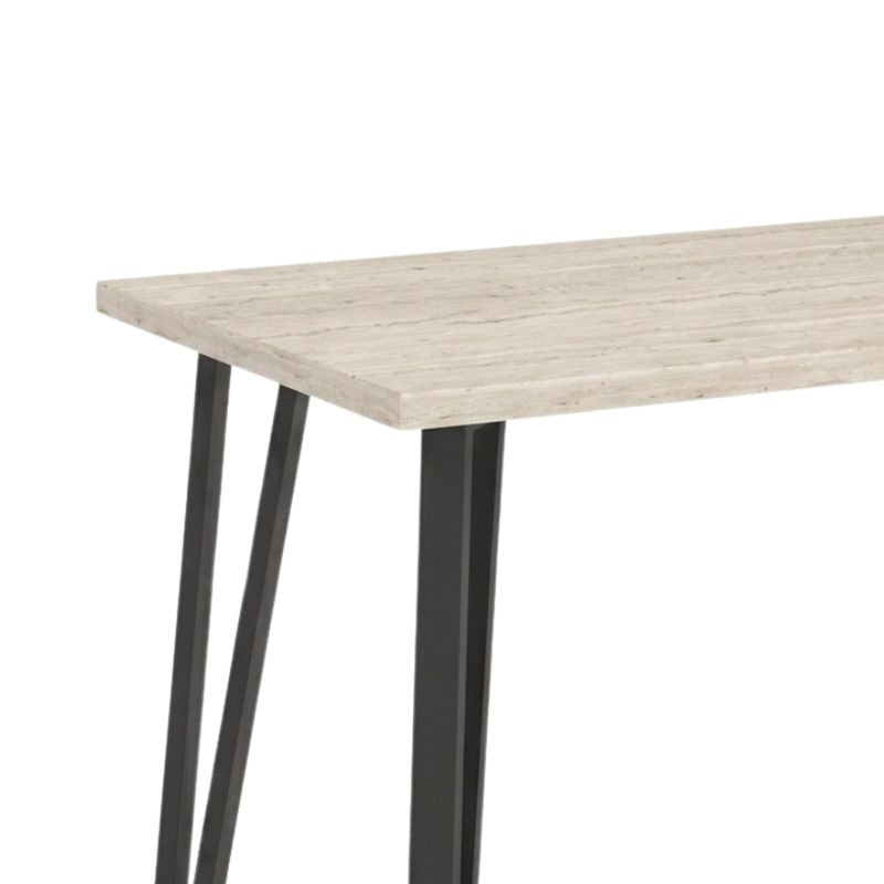 Τραπέζι Xana  χρώμα travertine 120x70x77,5εκ.