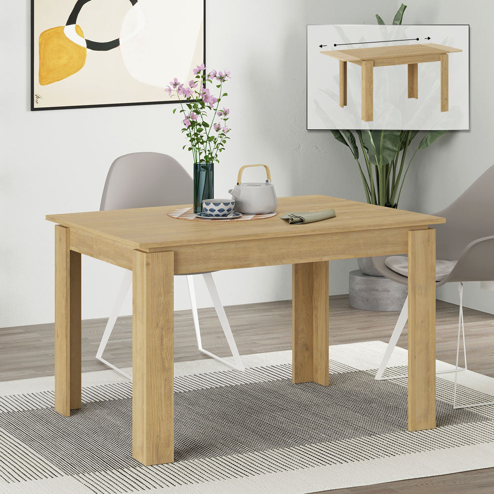 Τραπέζι Tolmen  επεκτεινόμενο χρώμα sapphire oak 120/170x80x75εκ. - Pakobazaar