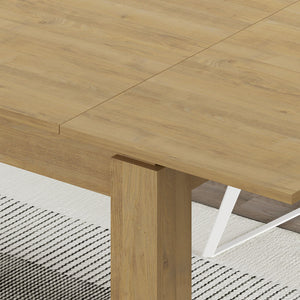 Τραπέζι Tolmen  επεκτεινόμενο χρώμα sapphire oak 120/170x80x75εκ. - Pakobazaar