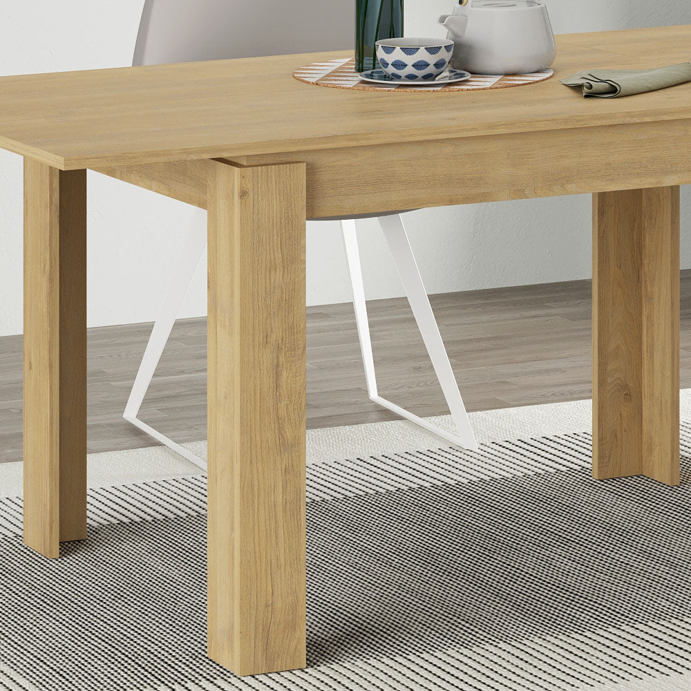 Τραπέζι Tolmen  επεκτεινόμενο χρώμα sapphire oak 120/170x80x75εκ. - Pakobazaar