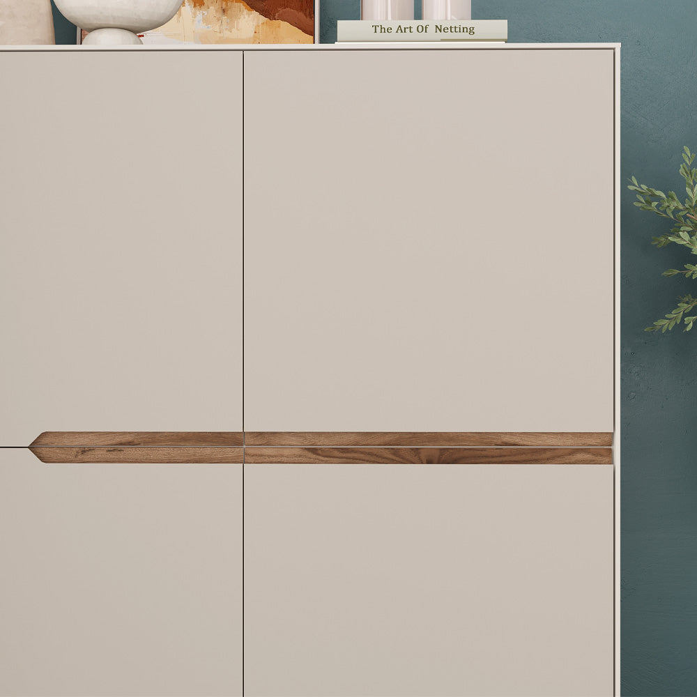 Μπουφές Arch  χρώμα sandstone 98x40x120,5εκ.