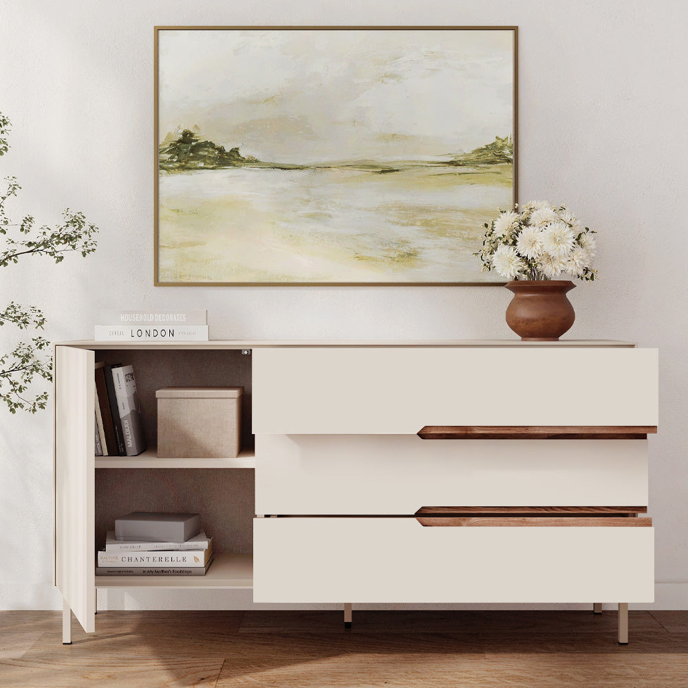 Μπουφές Arch  χρώμα sandstone 150x40x78,4εκ.