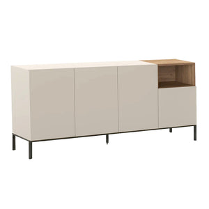 Μπουφές Cailin  χρώμα sandstone - sepet oak 180x41,8x80εκ. - Pakobazaar