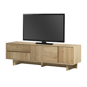 Έπιπλο τηλεόρασης Capri  χρώμα sapphire oak 180x45x55εκ. - Pakobazaar