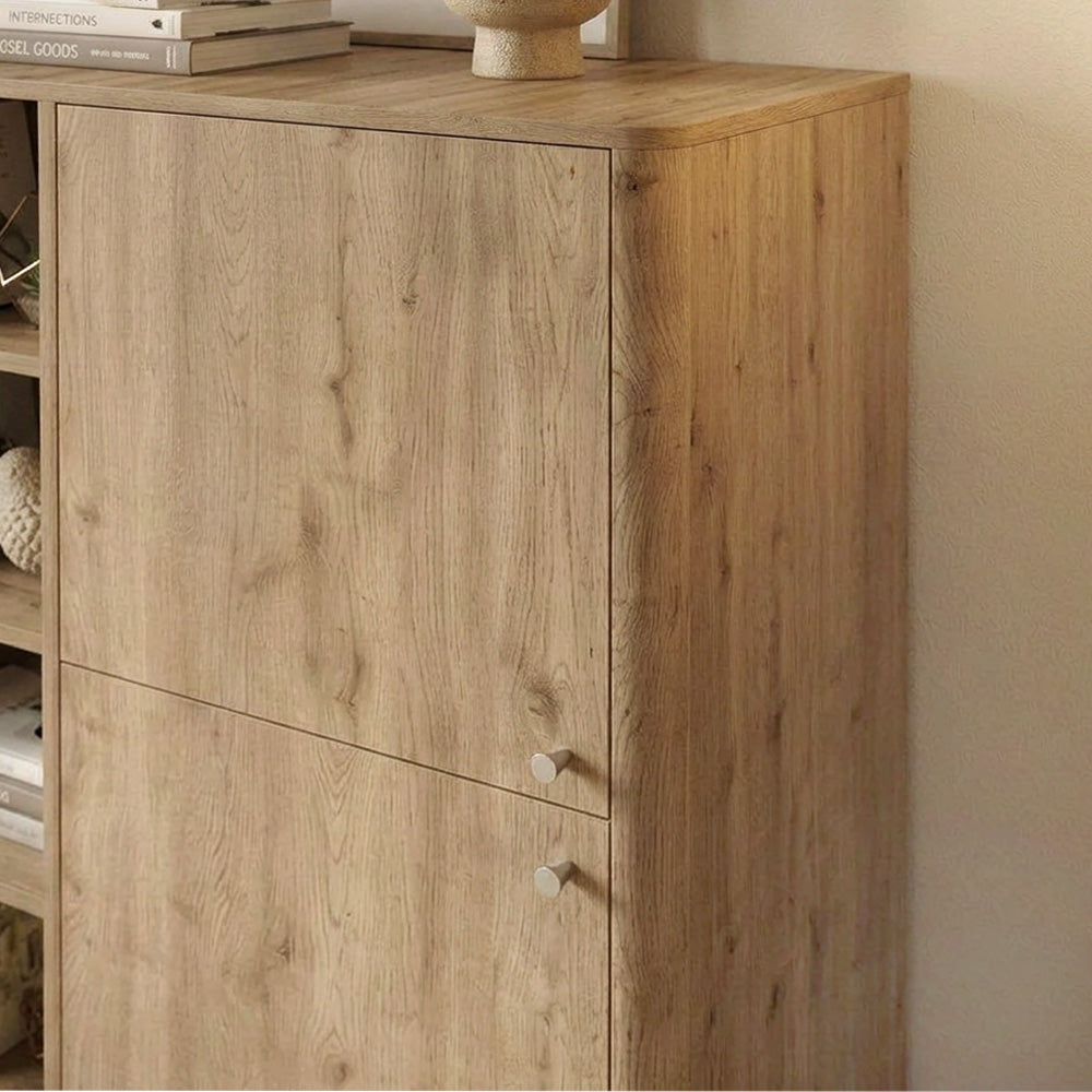Μπουφές Colia  χρώμα sepet oak 85x44x120,4εκ.