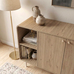 Μπουφές Colia  χρώμα sepet oak 150x44x80εκ. - Pakobazaar