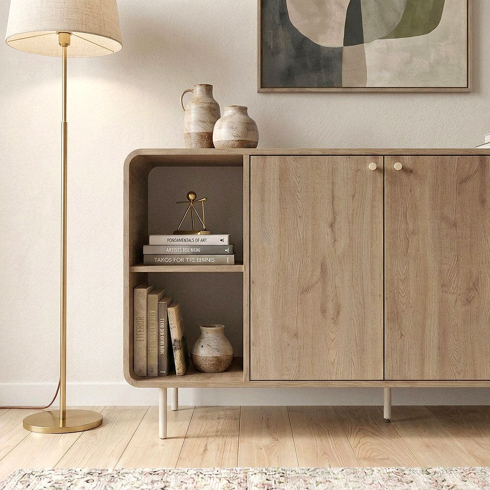 Μπουφές Colia  χρώμα sepet oak 150x44x80εκ.
