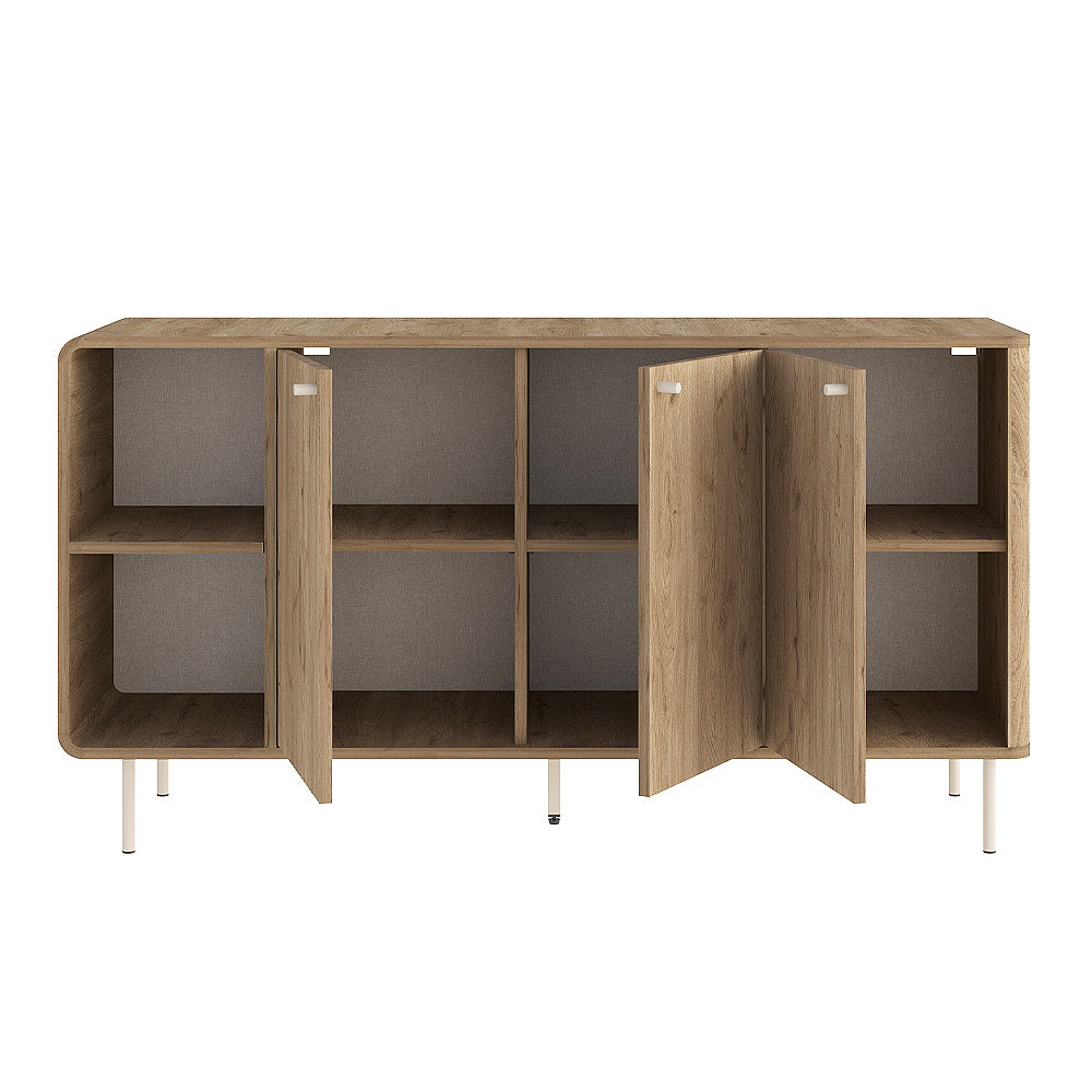 Μπουφές Colia  χρώμα sepet oak 150x44x80εκ.