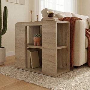 Τραπεζάκι βοηθητικό Colia  χρώμα sepet oak 58x25x50εκ. - Pakobazaar