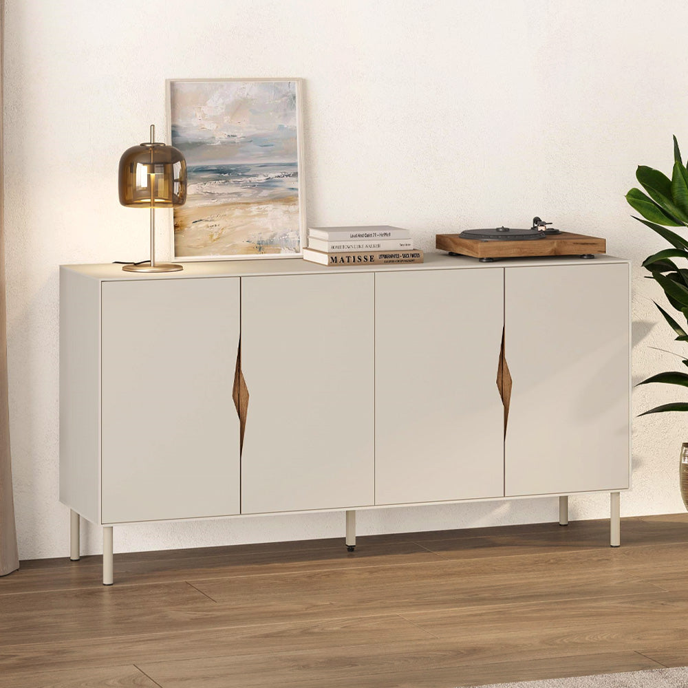 Μπουφές Marquise  χρώμα sandstone 150x40x78,5εκ.