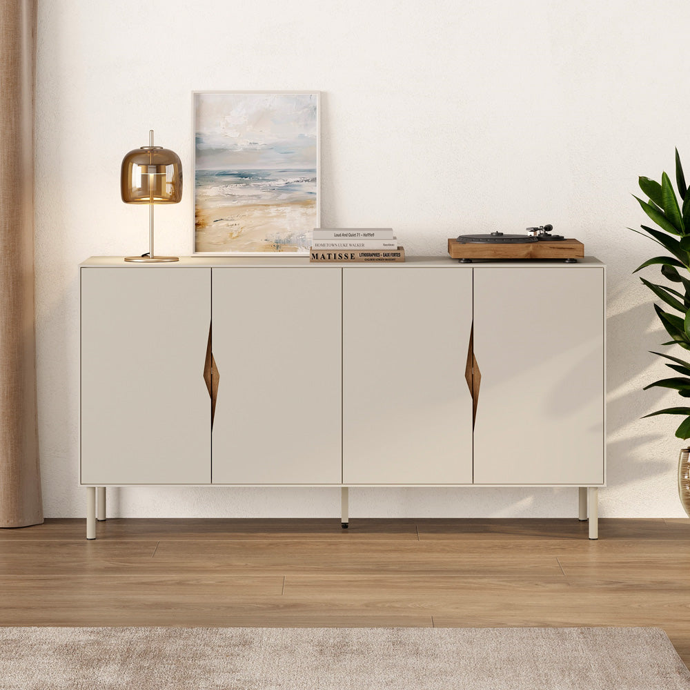 Μπουφές Marquise  χρώμα sandstone 150x40x78,5εκ.