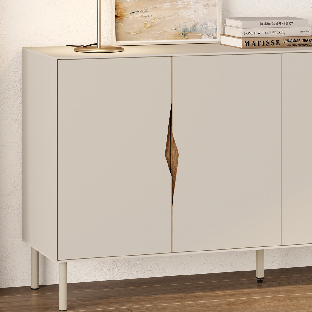 Μπουφές Marquise  χρώμα sandstone 150x40x78,5εκ.