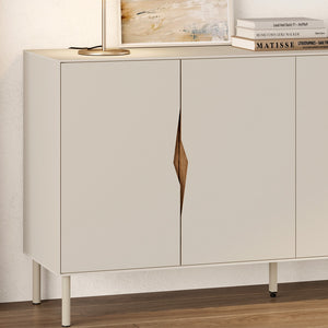 Μπουφές Marquise  χρώμα sandstone 150x40x78,5εκ. - Pakobazaar