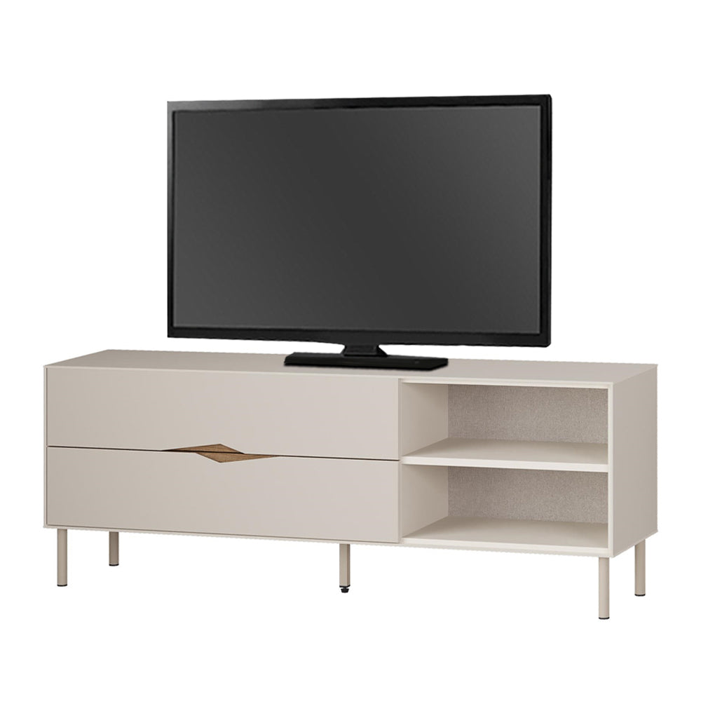Έπιπλο τηλεόρασης Marquise  χρώμα sandstone 150x35x56εκ.