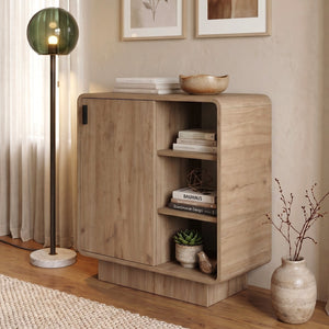 Μπουφές Rovel  χρώμα sepet oak 80,3x39x80,4εκ. - Pakobazaar