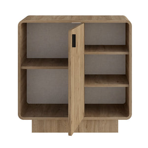 Μπουφές Rovel  χρώμα sepet oak 80,3x39x80,4εκ. - Pakobazaar