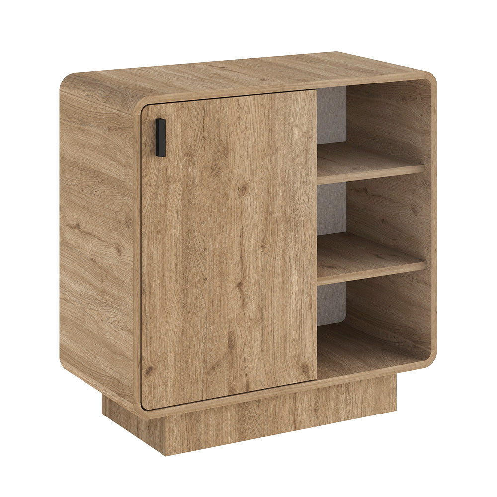 Μπουφές Rovel  χρώμα sepet oak 80,3x39x80,4εκ.
