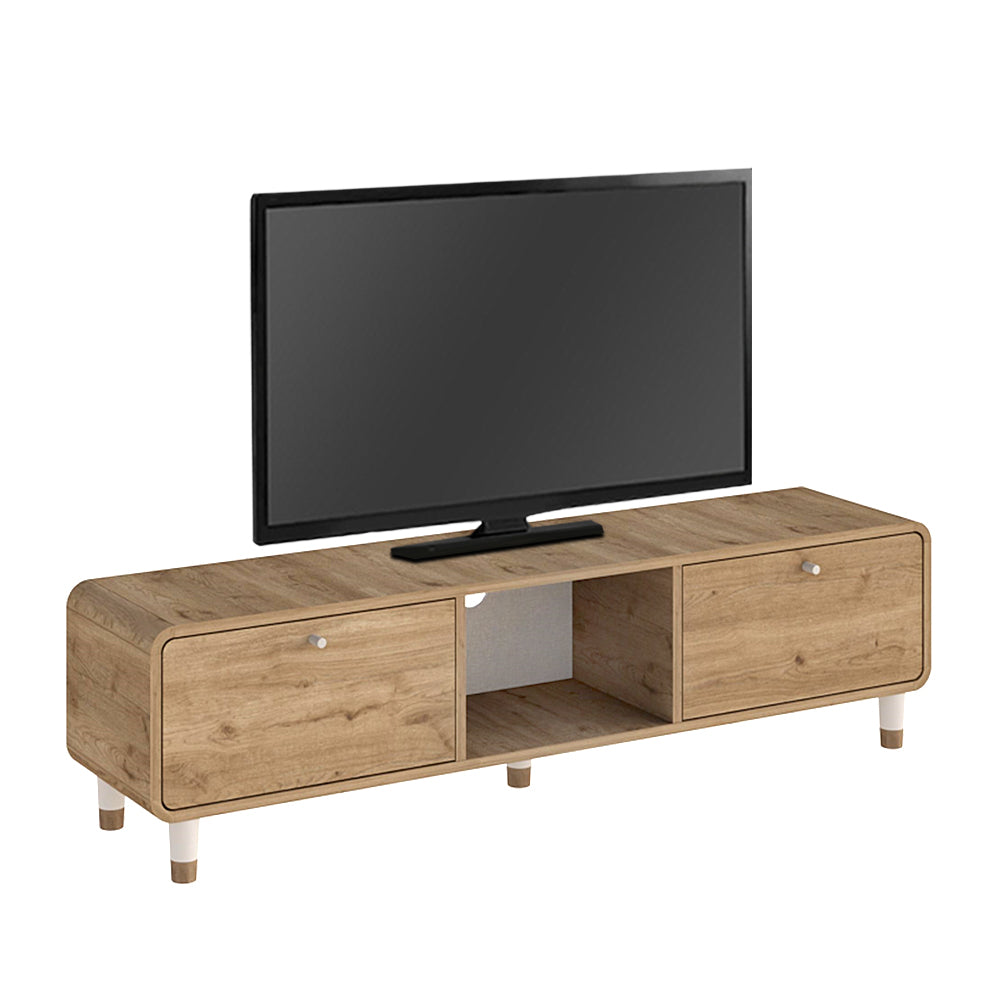 Έπιπλο τηλεόρασης Doro  χρώμα sepet oak 150x34x41εκ.