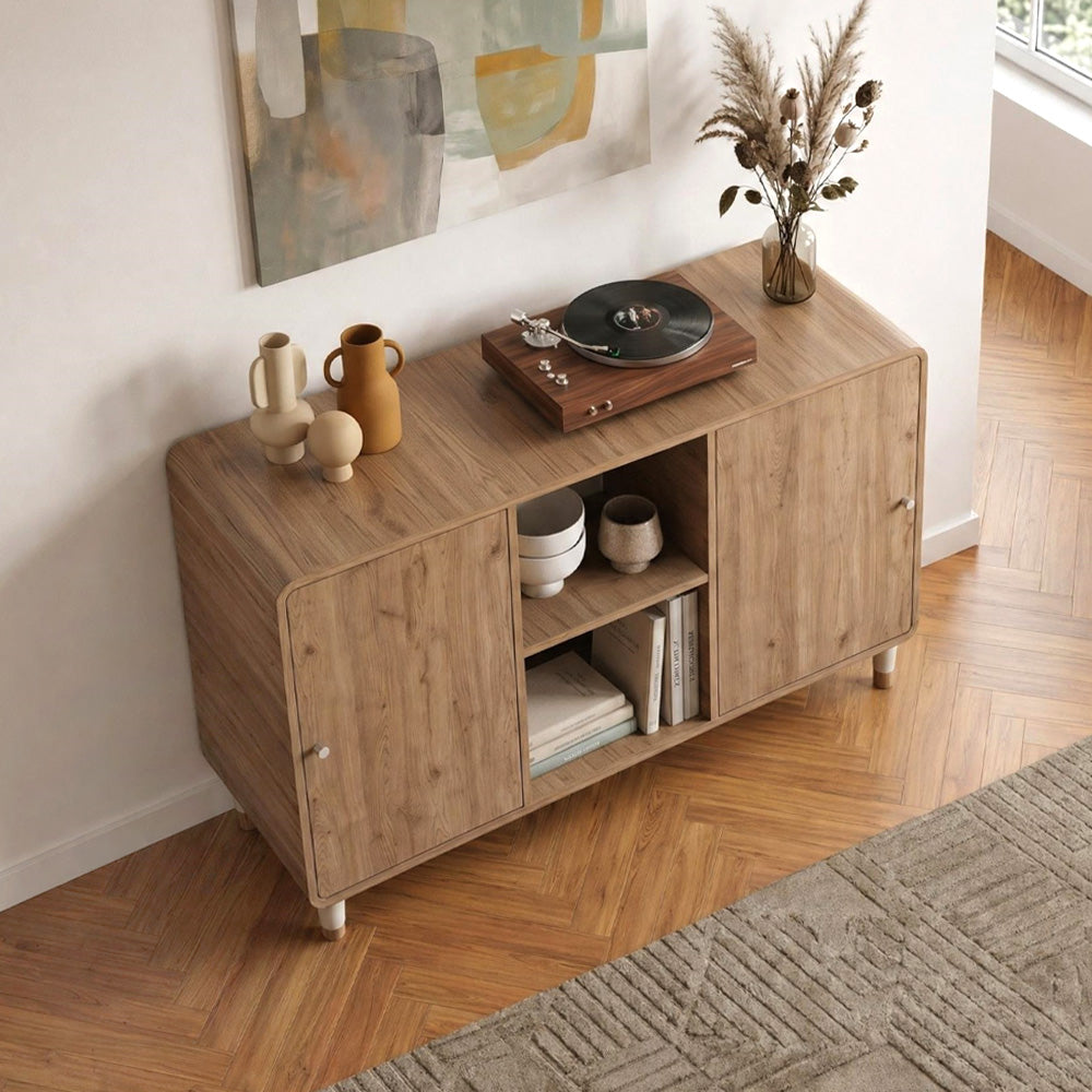 Μπουφές Doro  χρώμα sepet oak 150,2x39x81εκ.