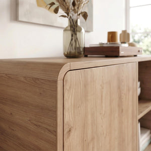 Μπουφές Doro  χρώμα sepet oak 150,2x39x81εκ. - Pakobazaar