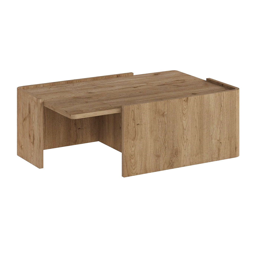 Τραπεζάκι σαλονιού Bora  χρώμα sepet oak 82x52x28,5εκ. - Pakobazaar