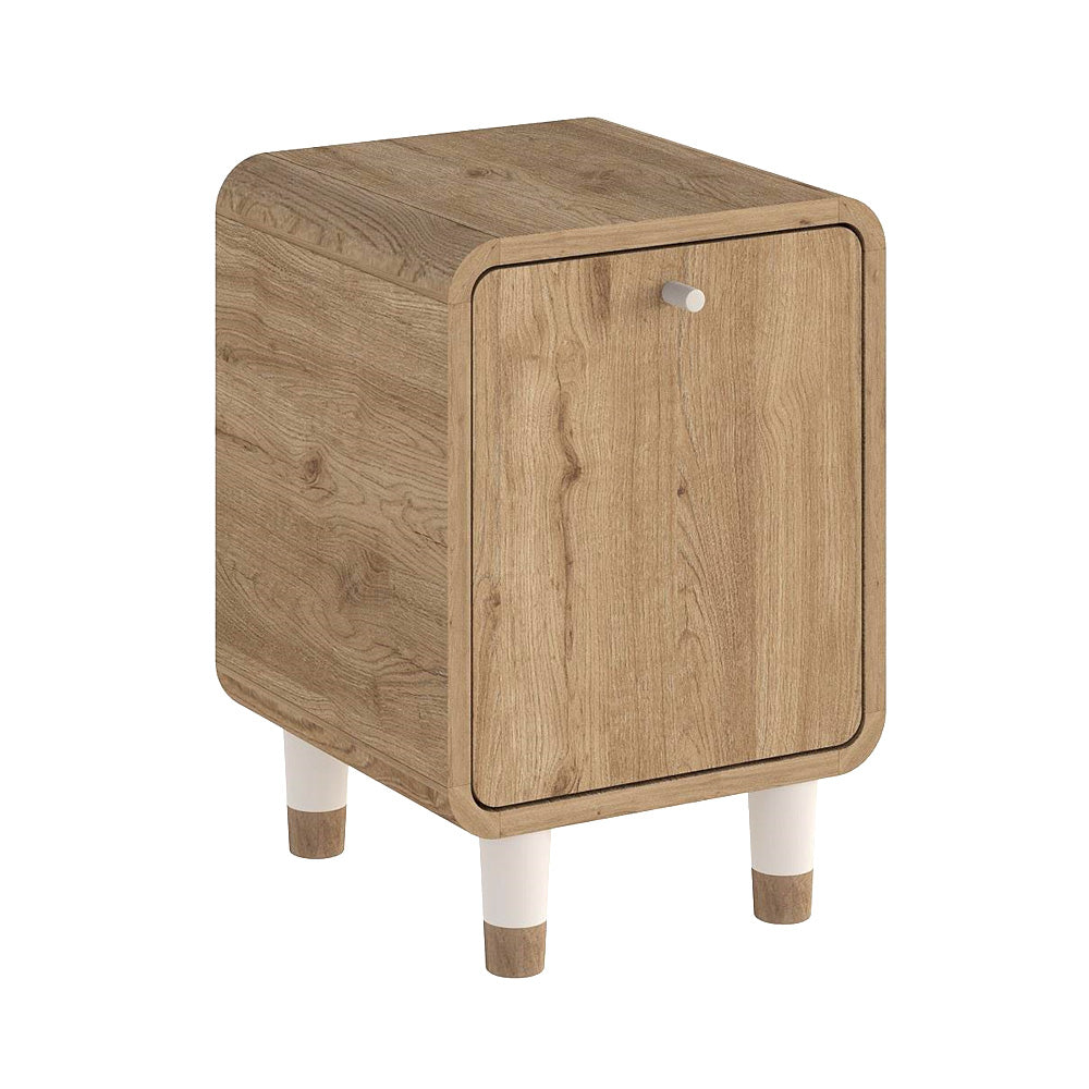 Κομοδίνο Doro  χρώμα sepet oak 35,3x34x51εκ. - Pakobazaar