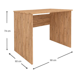 Γραφείο εργασίας Kalen  χρώμα pine oak 90x60x74εκ.