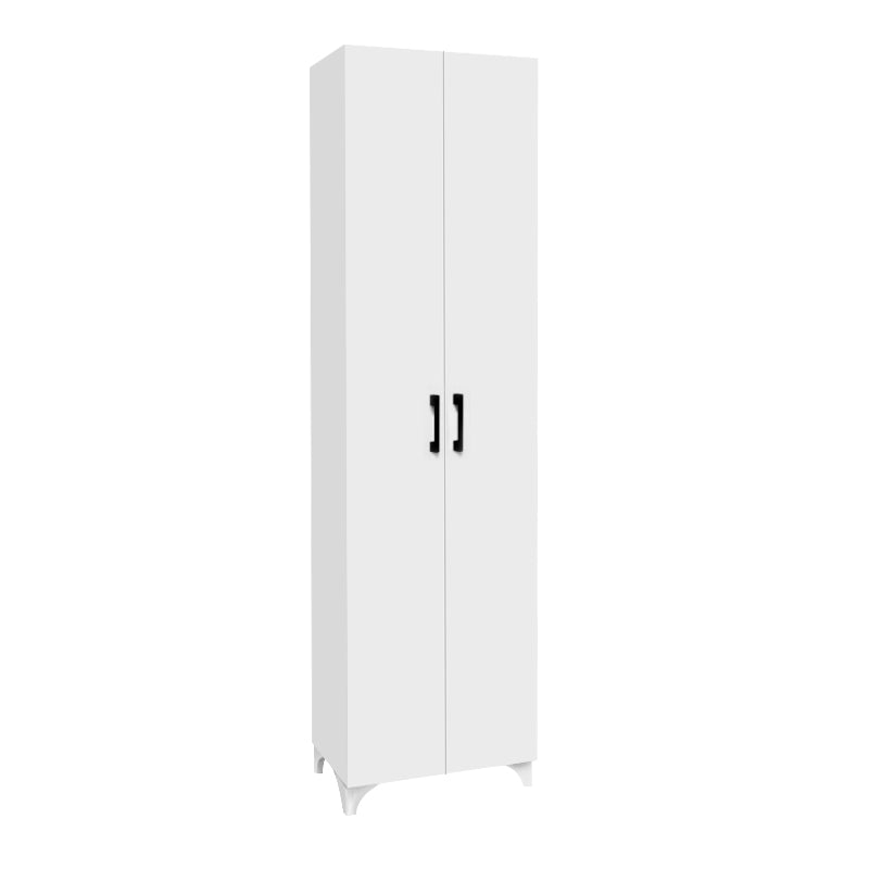 Ντουλάπα - Παπουτσοθήκη Lilly  χρώμα λευκό 49x32x178εκ.