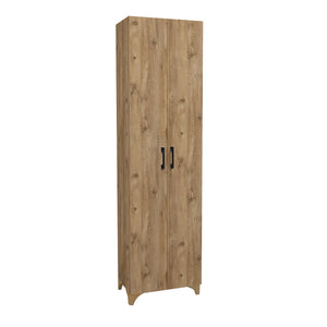 Ντουλάπα - Παπουτσοθήκη Lilly  χρώμα pine oak 49x32x178εκ.