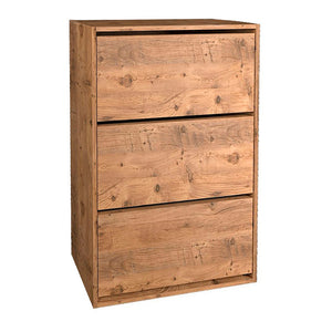 Παπουτσοθήκη Nave  18 ζευγών χρώμα pine oak 73,6x24x110εκ.